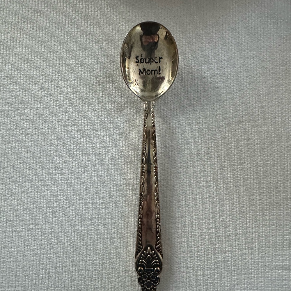 Silver Souper Mom Spoon - Picture 3 of 4